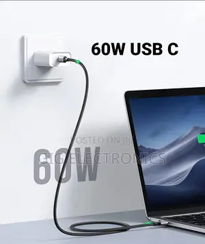 Ugreen Us261 Usb C to Usb C Cable 60w 1 Metre
