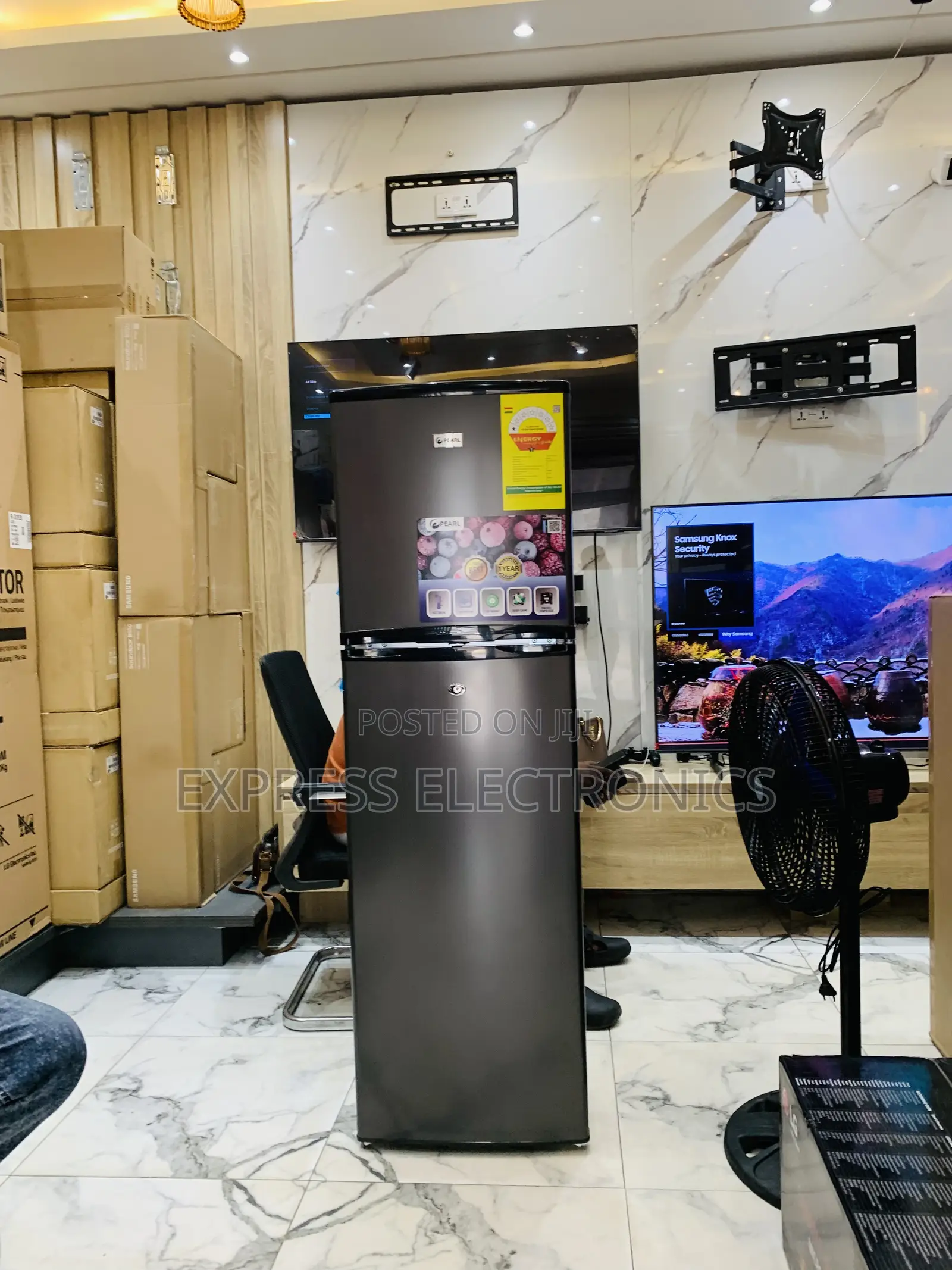 Limited Stock of Pearl Fridge Double Door 165l