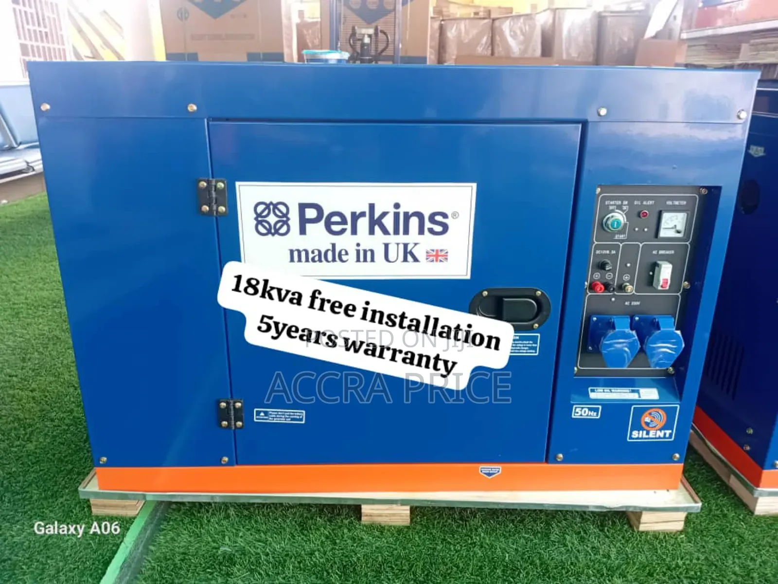 Zenithgen (Ats)Perkins 18kva Diesel Generator 18kva