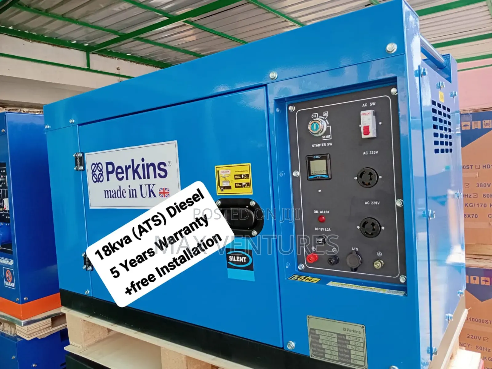 Perkins 18kva Silent Generator Quiet Operation 18kva