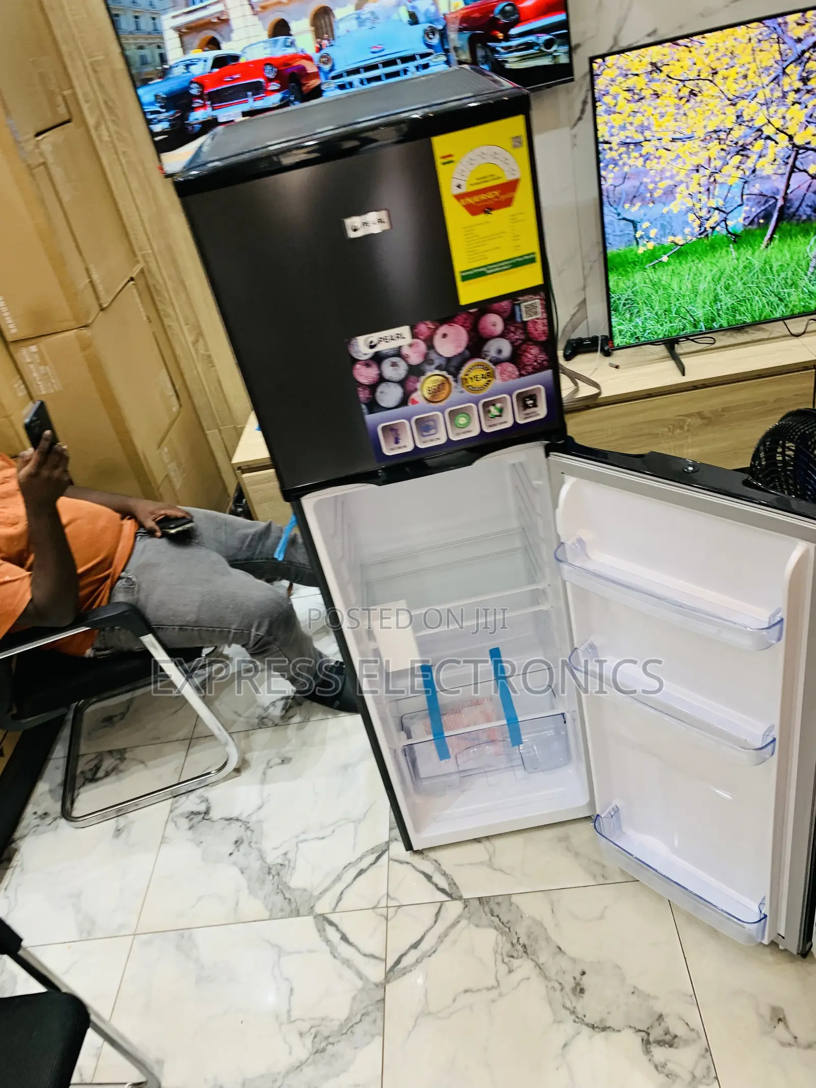 High Efficiency Compressor Pearl 165l Fridge