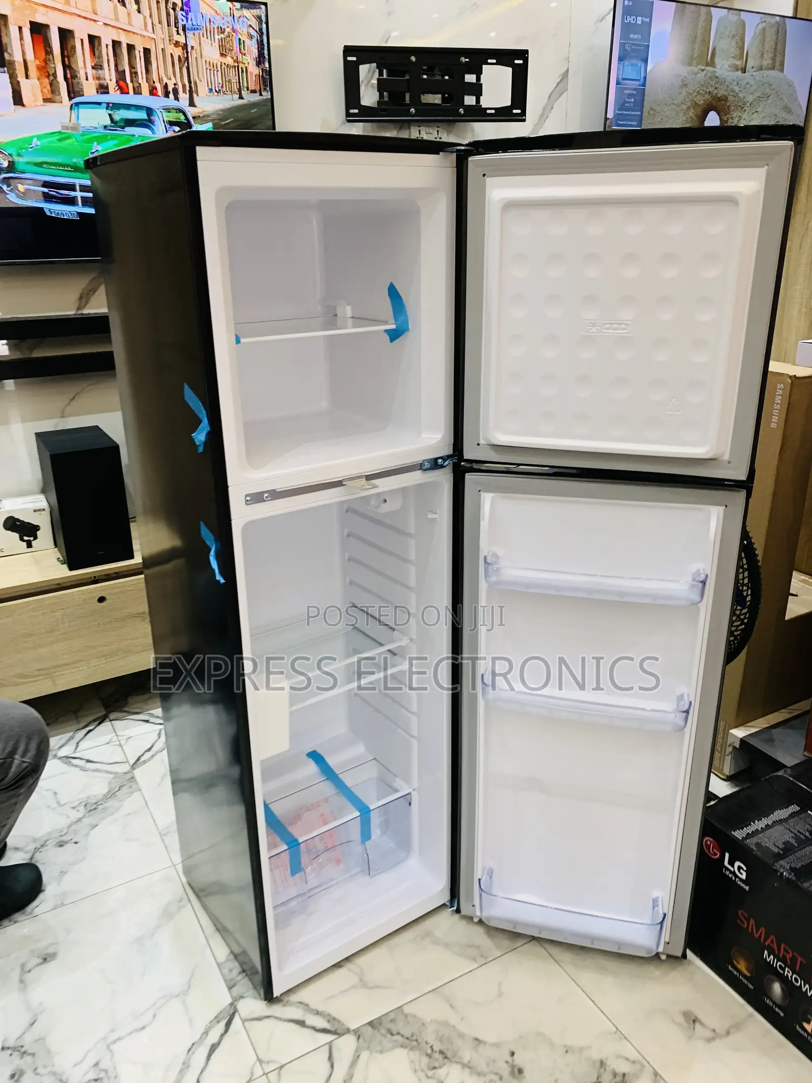 Lovely  Sleek Design Pearl 165l Fridge Pearl
