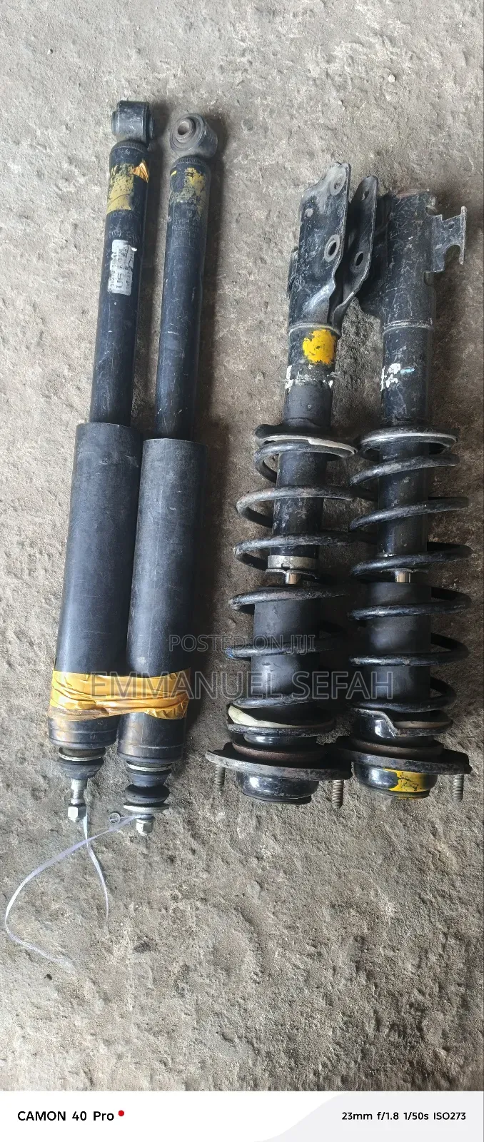 Mitsubishi Mirage Front and Back Shock Absorbers