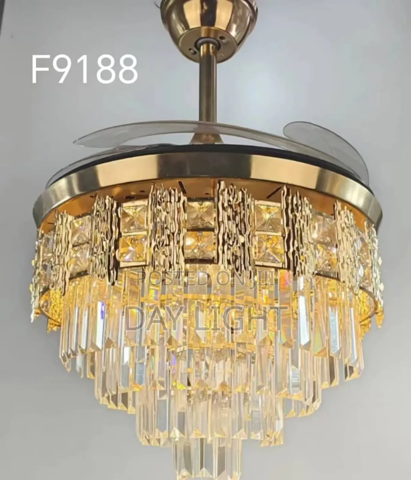 Brand New F9188 Ceiling Fan With Light