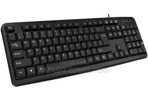 Crystal Cy- Desktop Keyboard - Black