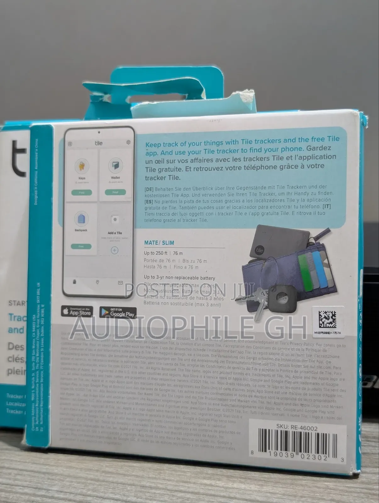 Tile Starter Pack 2-pack Mate/Slim Bluetooth Tracker Airtag
