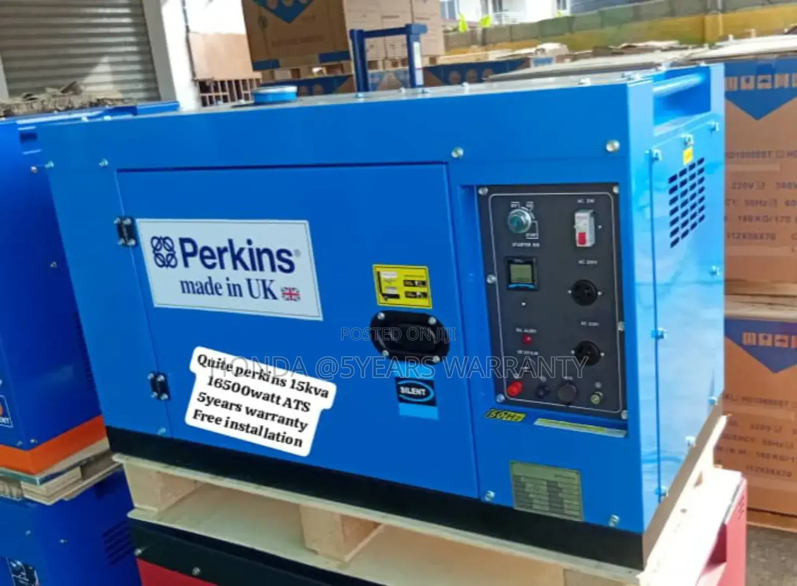 Powering a Resilient Future With Perkins 15kva 16500watt Ats