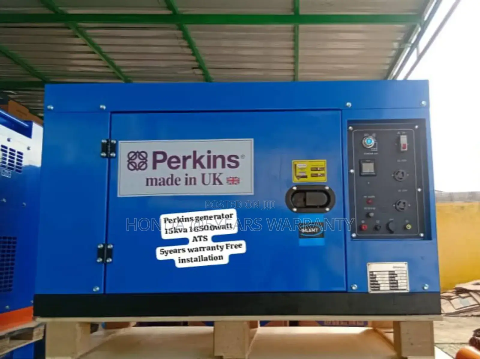 Fueling the Clean Energy 15kva Perkins 16500watt Silent Ats