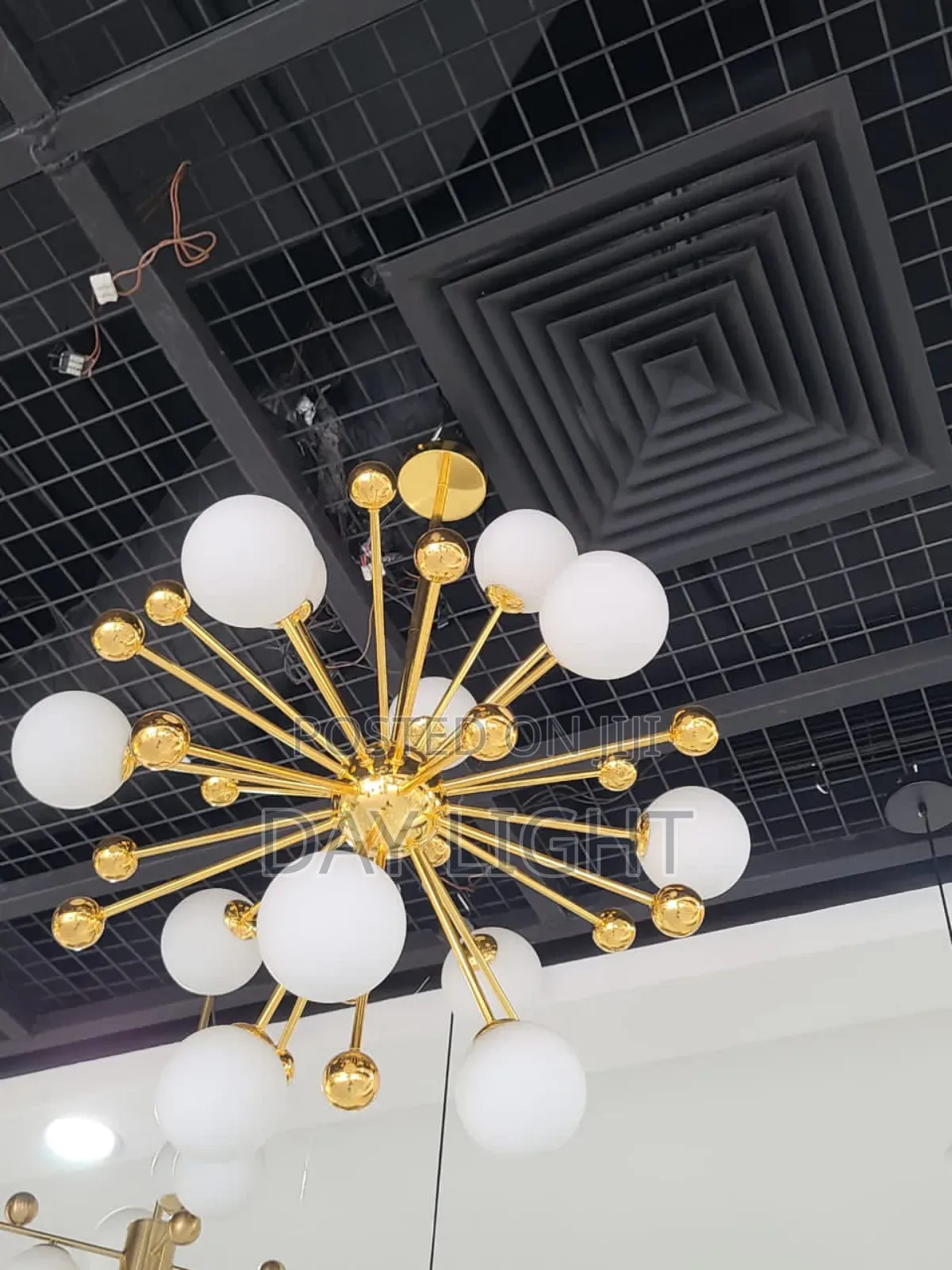 New Gold Color G9 Pendant Light