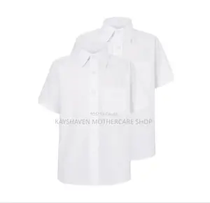 Two Pack White Short Sleeve Shirt