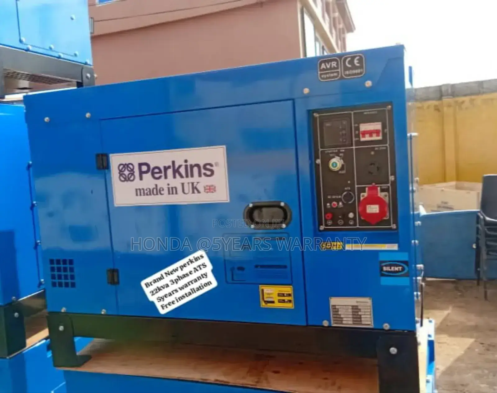 Powering the Low Carbon Economy With Perkins 22kva 3phase