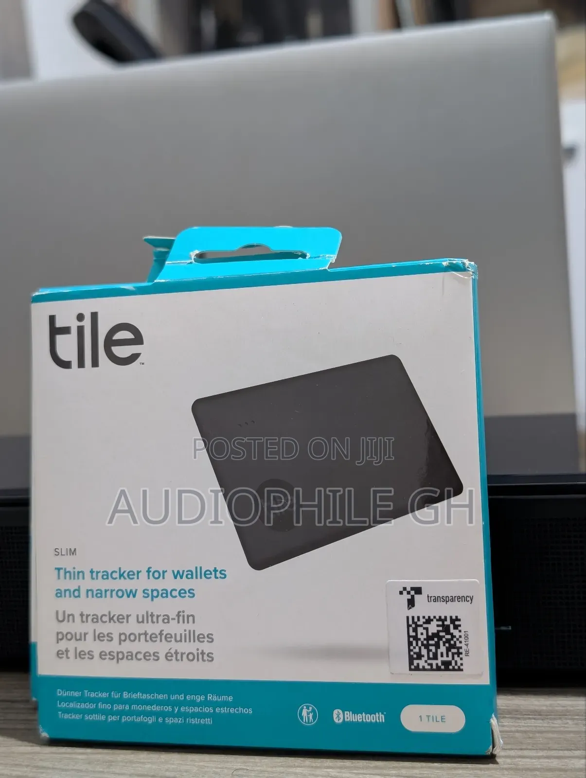 Tile Slim Thin Bluetooth Tracker Airtag