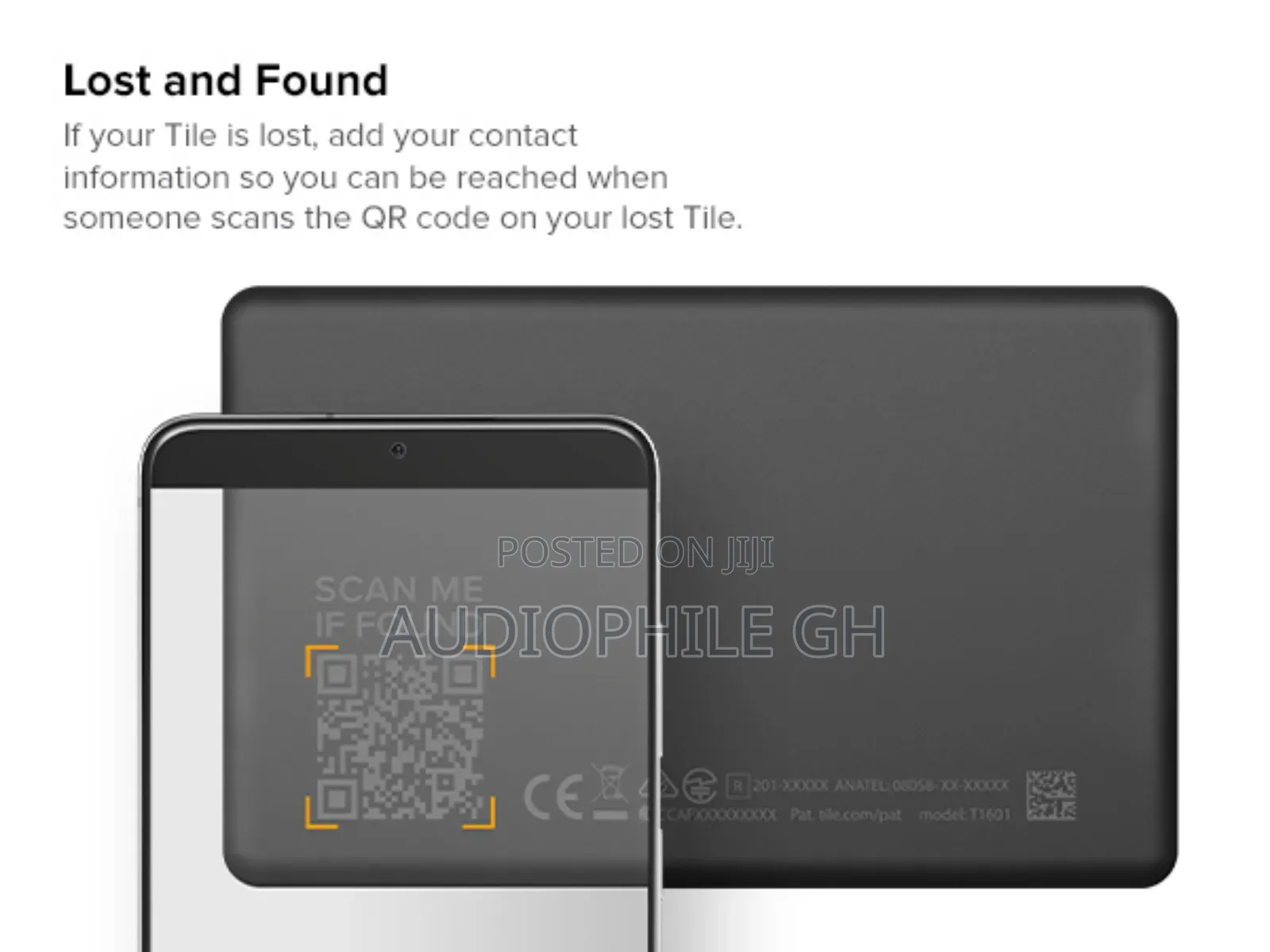 Tile Slim Thin Bluetooth Tracker Airtag