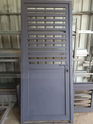 Half Plate Porch Door Burglar Proof