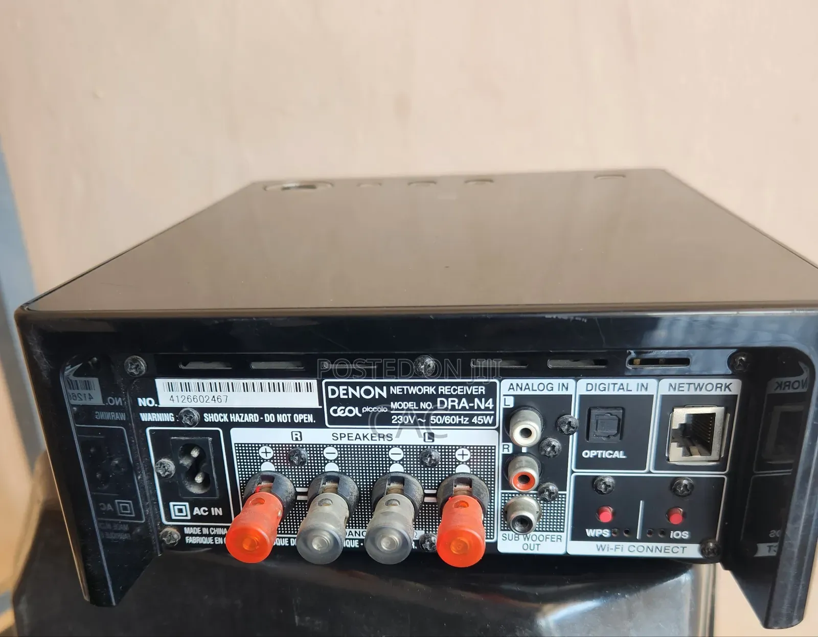 Denon Network Receiver Dra-N4 Bt. Wifi. Usb