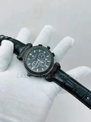 Photo - Quality 2 Face Patek Philippe Leather Watch