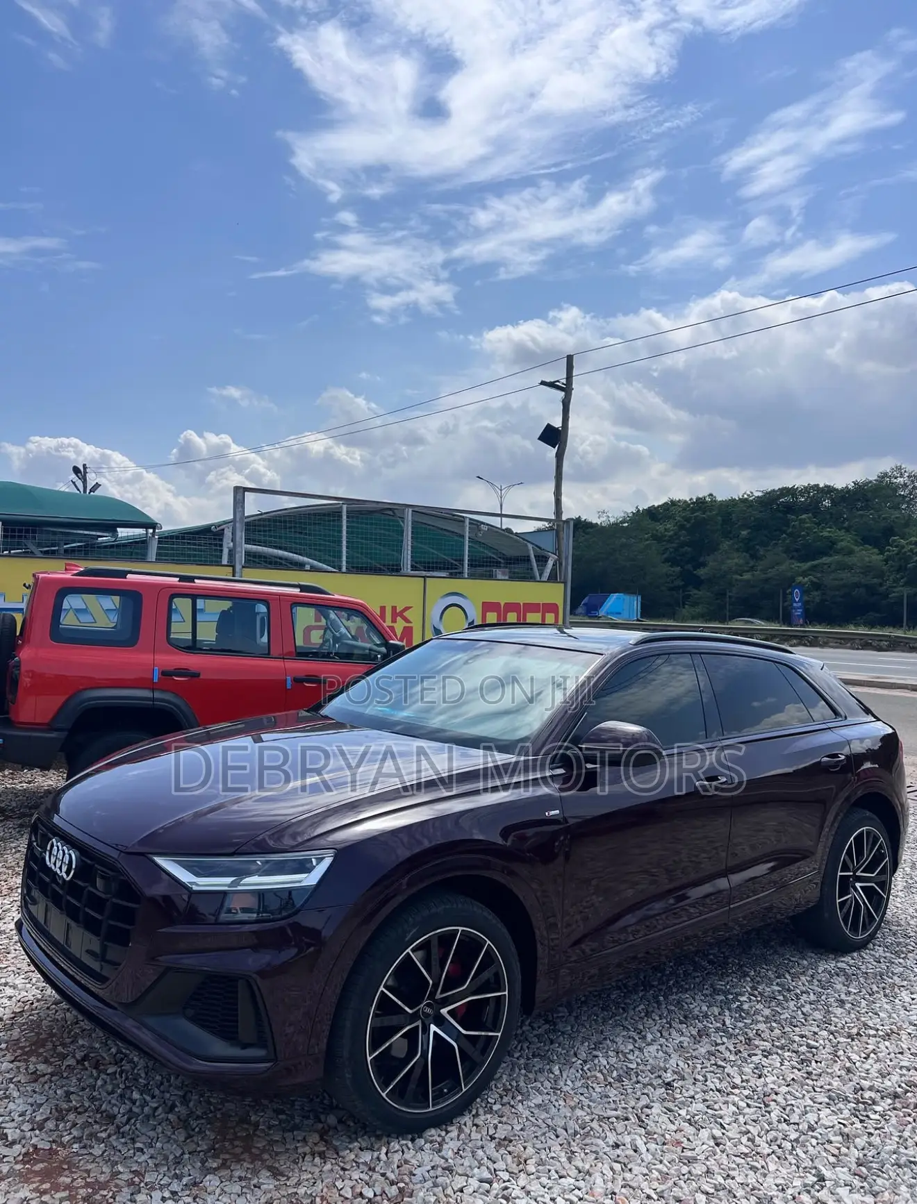 Audi Q8 55 Premium AWD quattro 2020 Burgundy