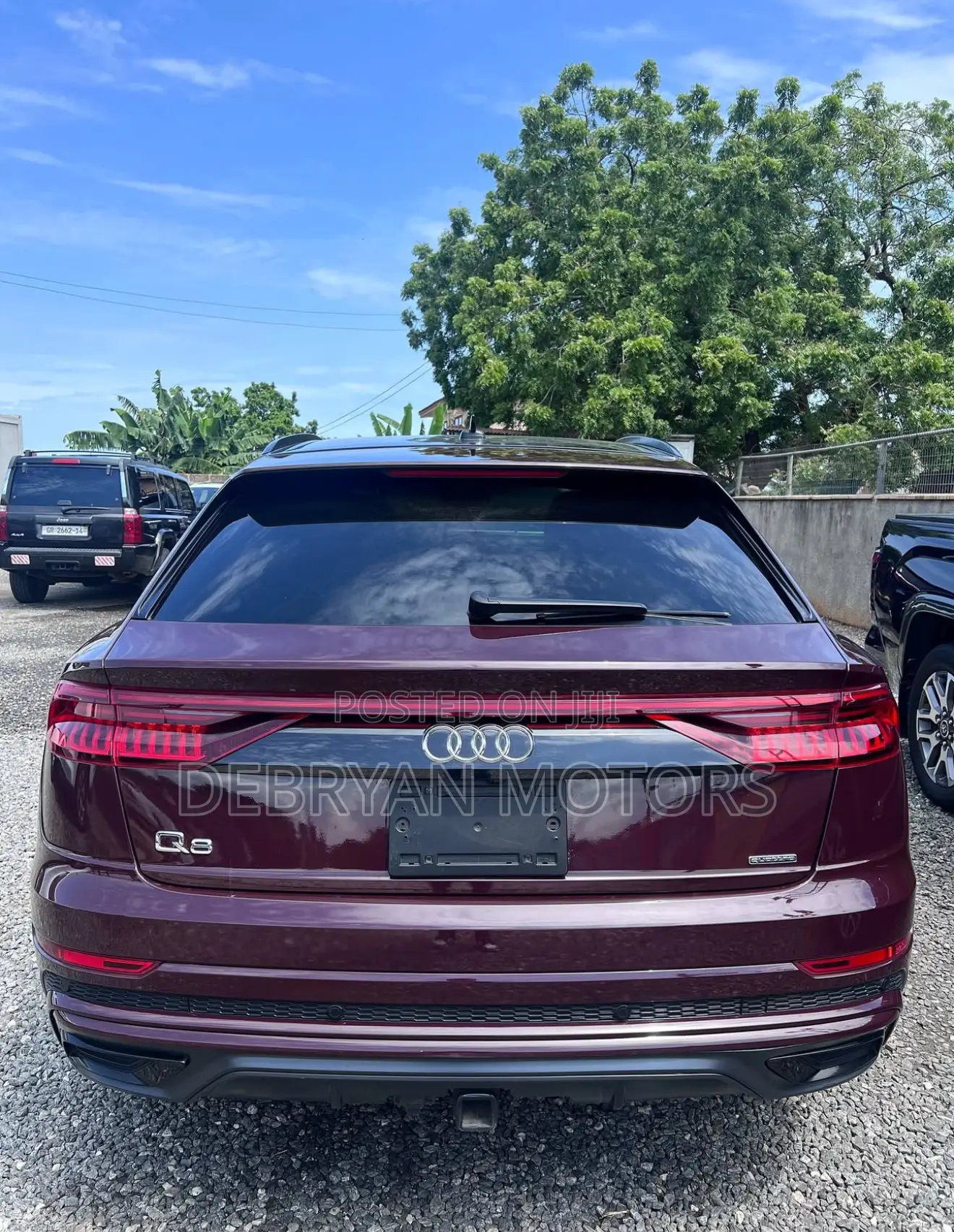 Audi Q8 55 Premium AWD quattro 2020 Burgundy