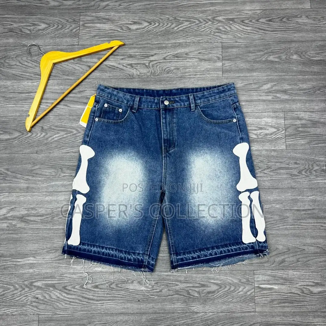 Original Amiri Bones Jeans Shorts