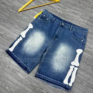 Original Amiri Bones Jeans Shorts