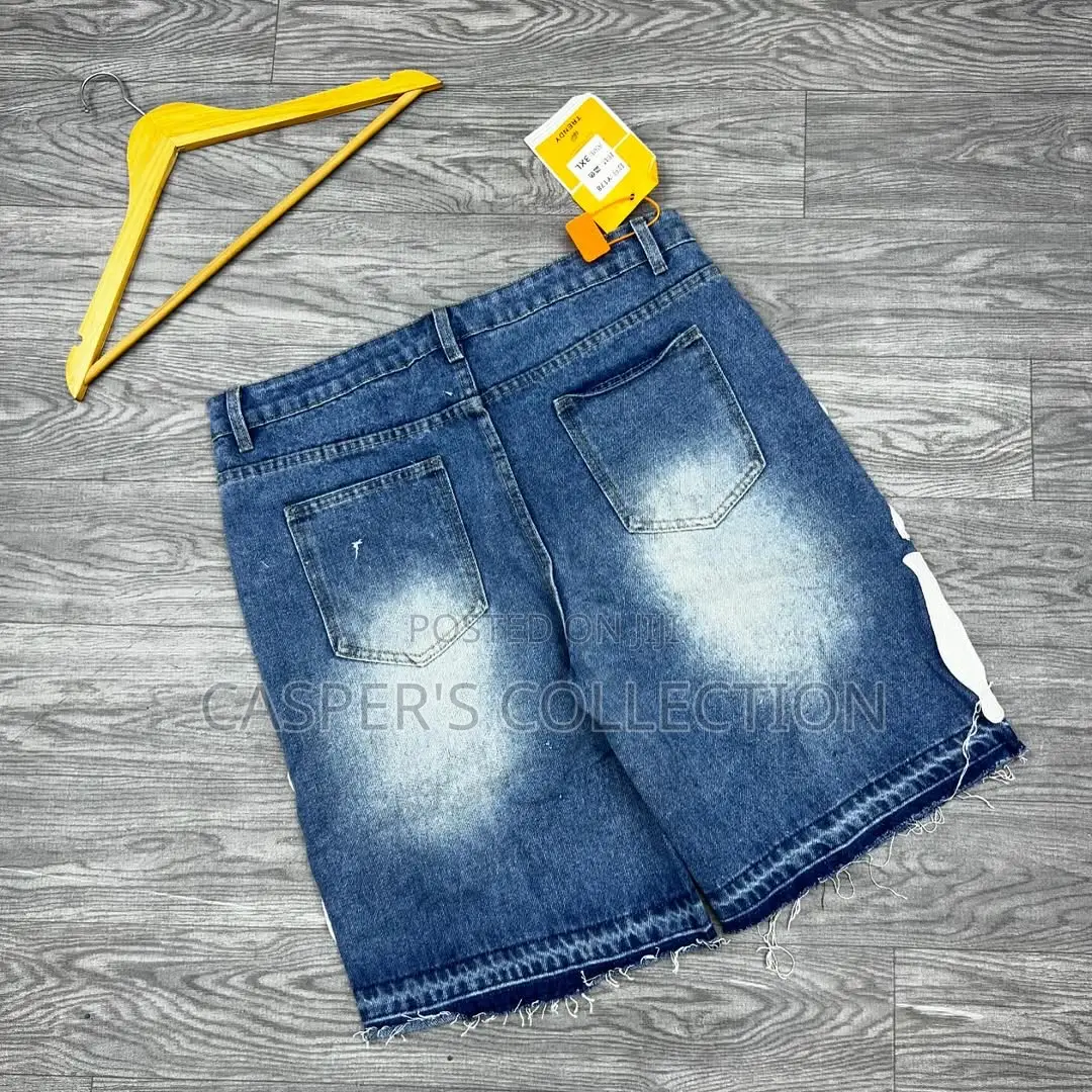 Original Amiri Bones Jeans Shorts
