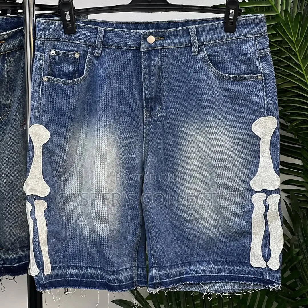 Original Amiri Bones Jeans Shorts