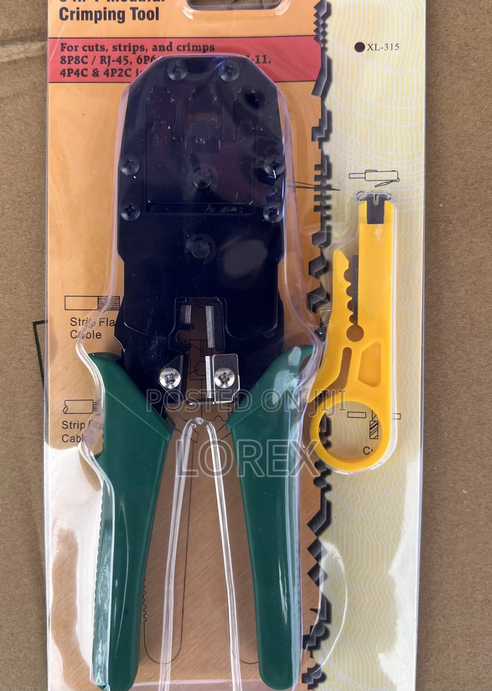 Crimping Tool 3 In 1 With Cable Stripper