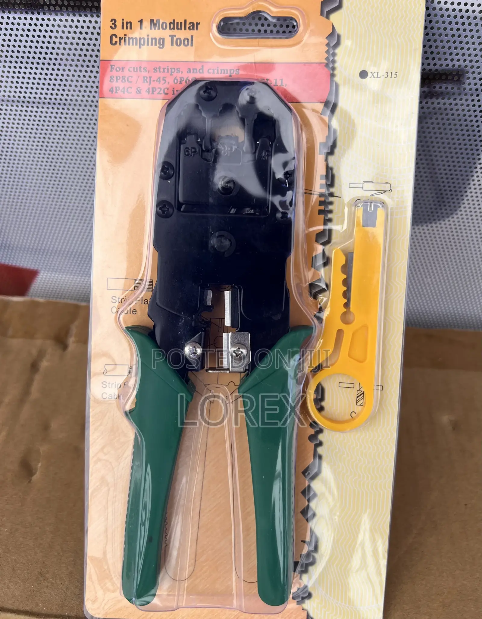 Crimping Tool 3 In 1 With Cable Stripper