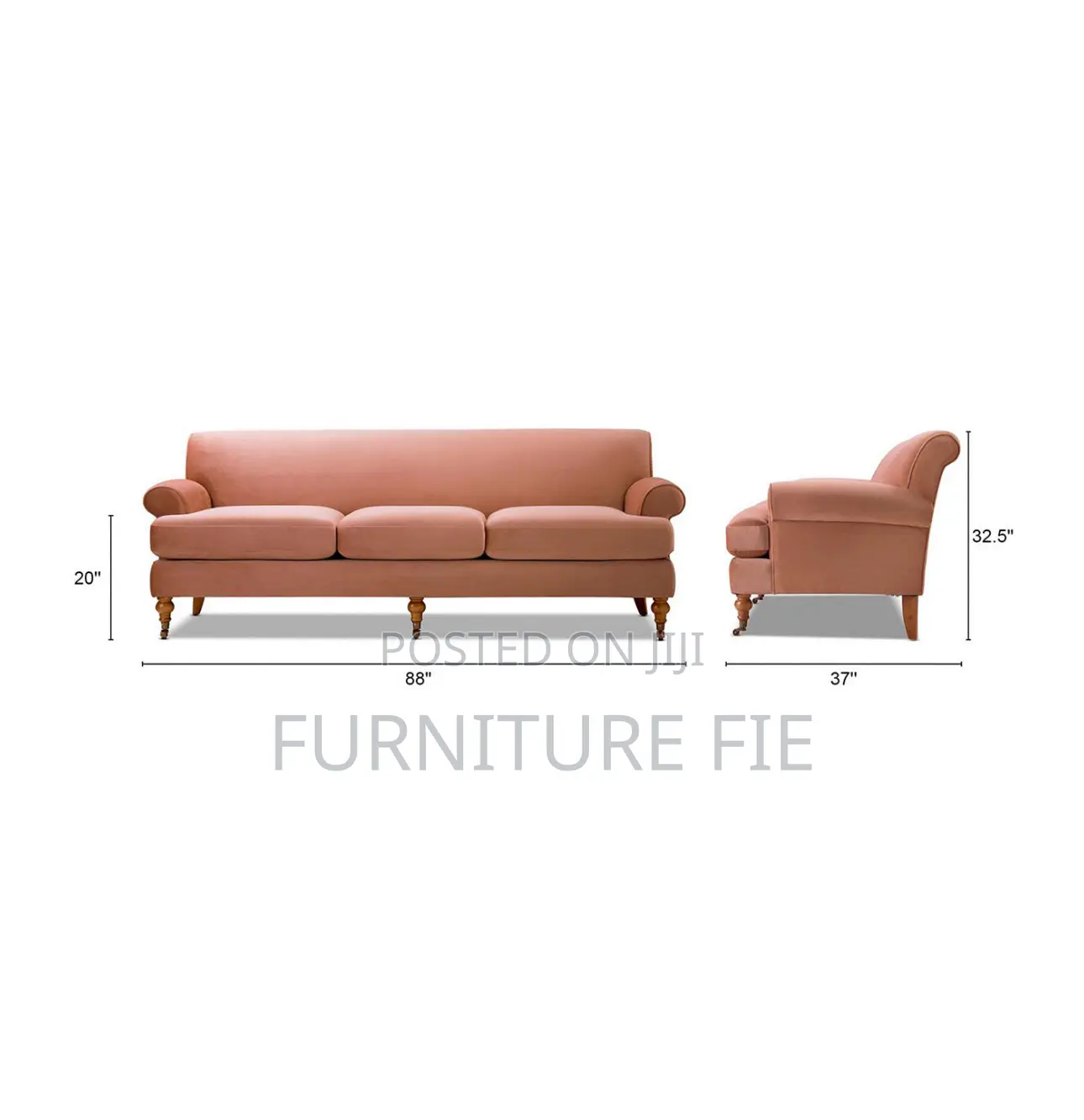 Alana Lawson 88" Three-Cushion Tightback Sofa From Macys Usa