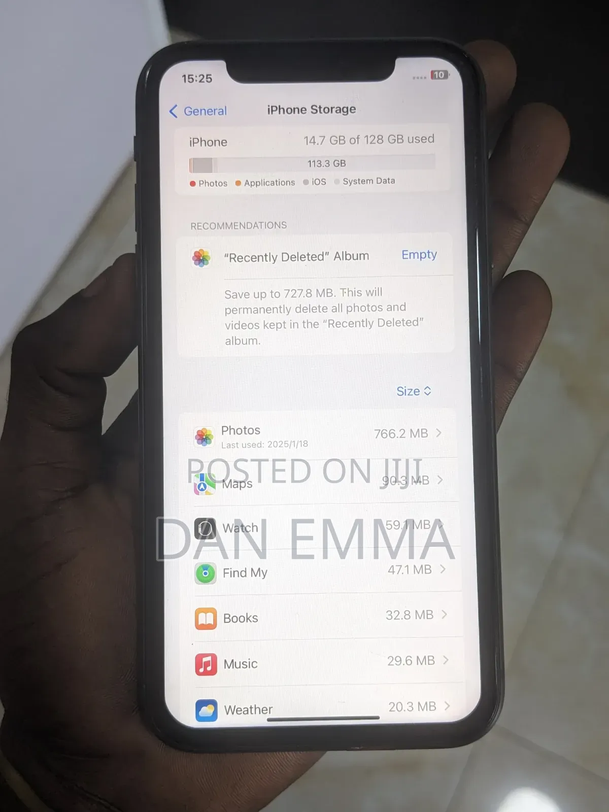 Apple iPhone 11 128 GB Black