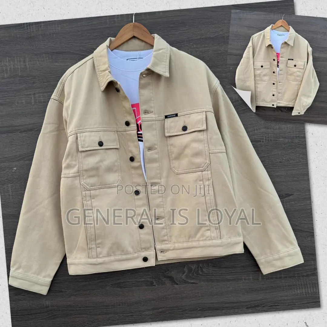 Jeans Jacket Brown Color