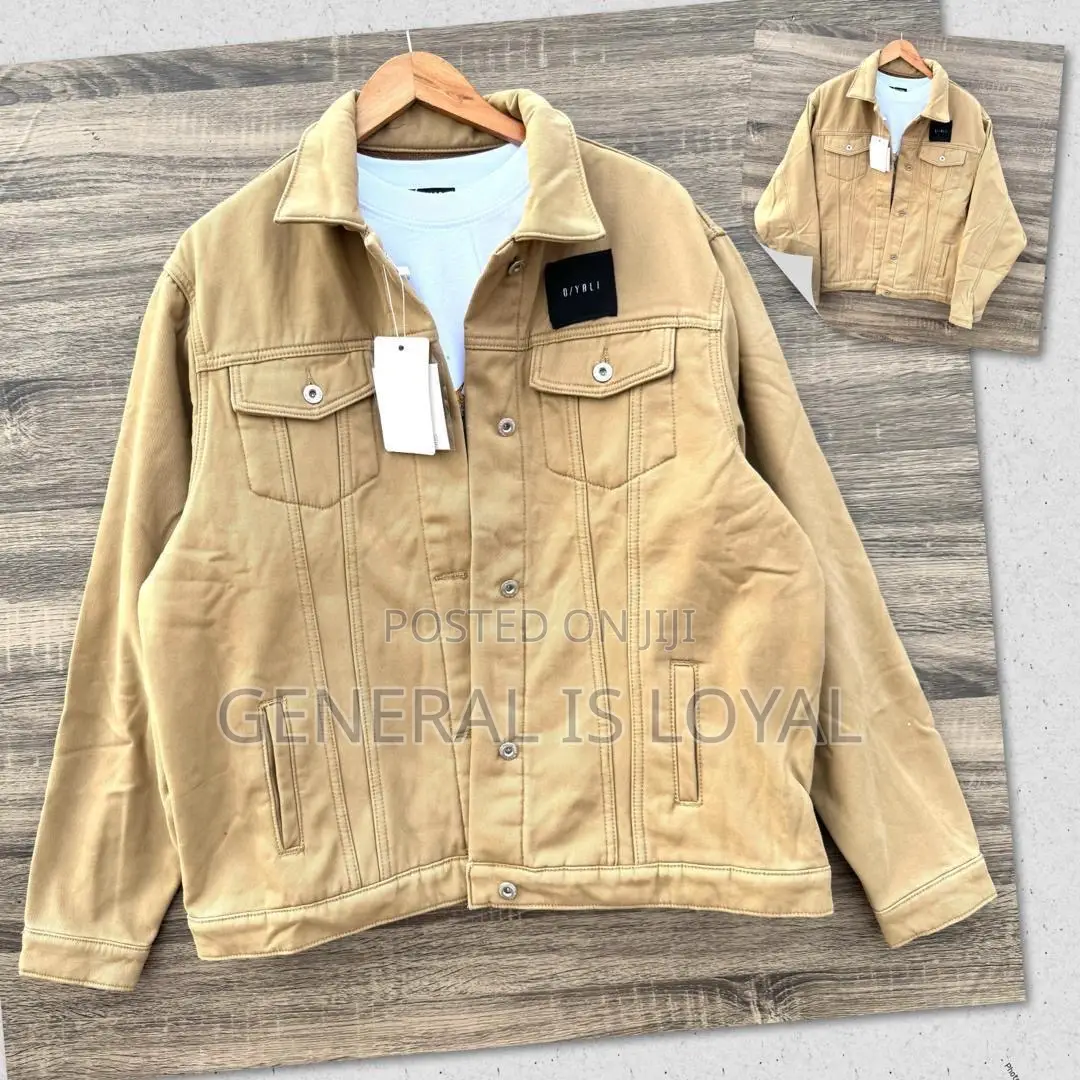 Jeans Jacket Brown Color