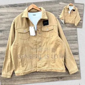 Jeans Jacket Brown Color