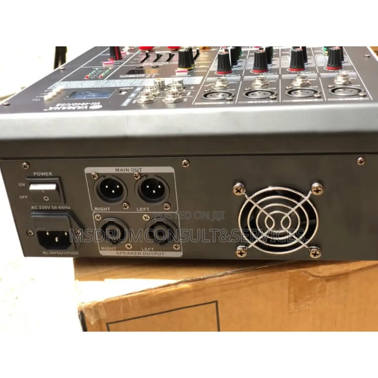 4 Channels Powered Yamaha Mixer
