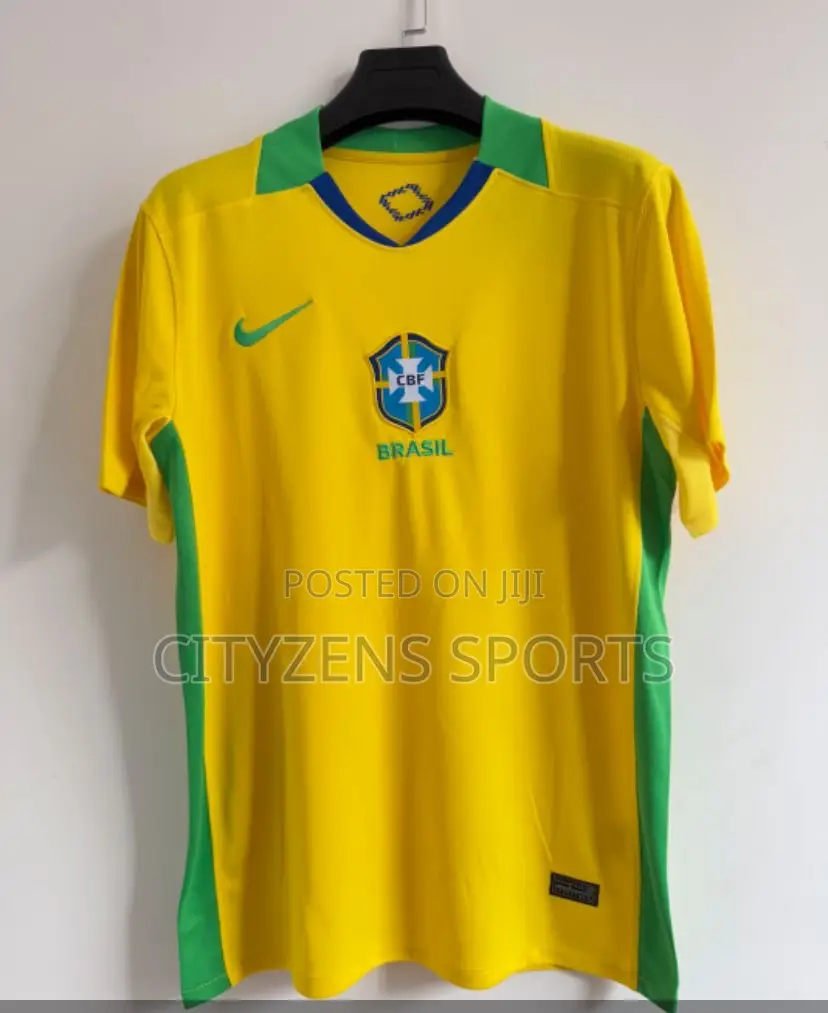 Brazil 2025 Home Jersey
