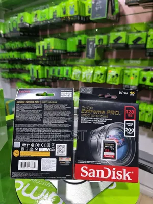Sandisk 128gb 200mb/S Extreme Pro Uhs-I SDHC Memory Card