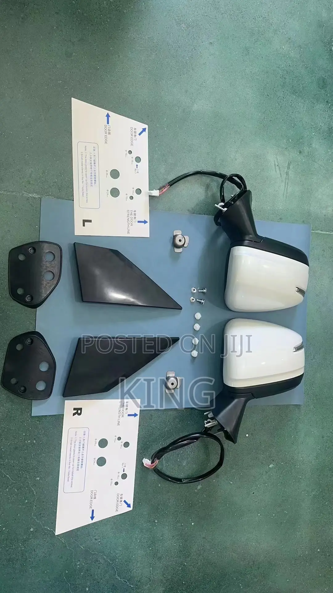 2021 2024 Toyota Landcruiser 300 Mirror Complete