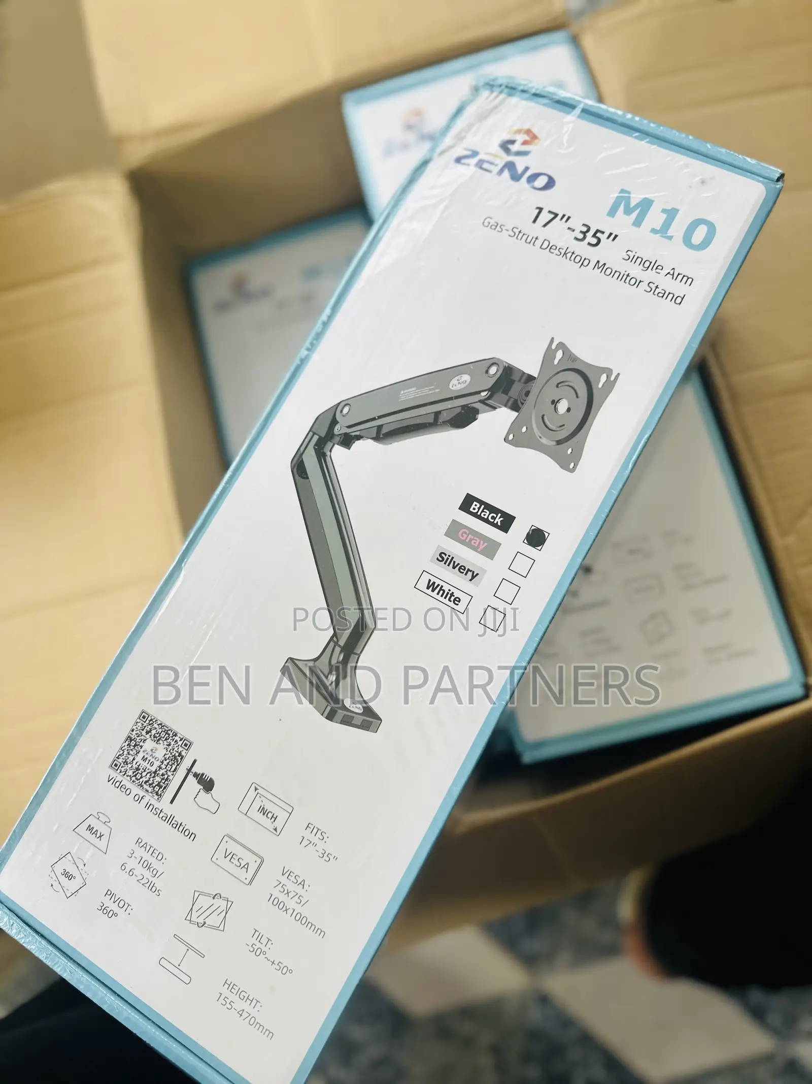 Zeno Robotic Monitor Mounting Stand