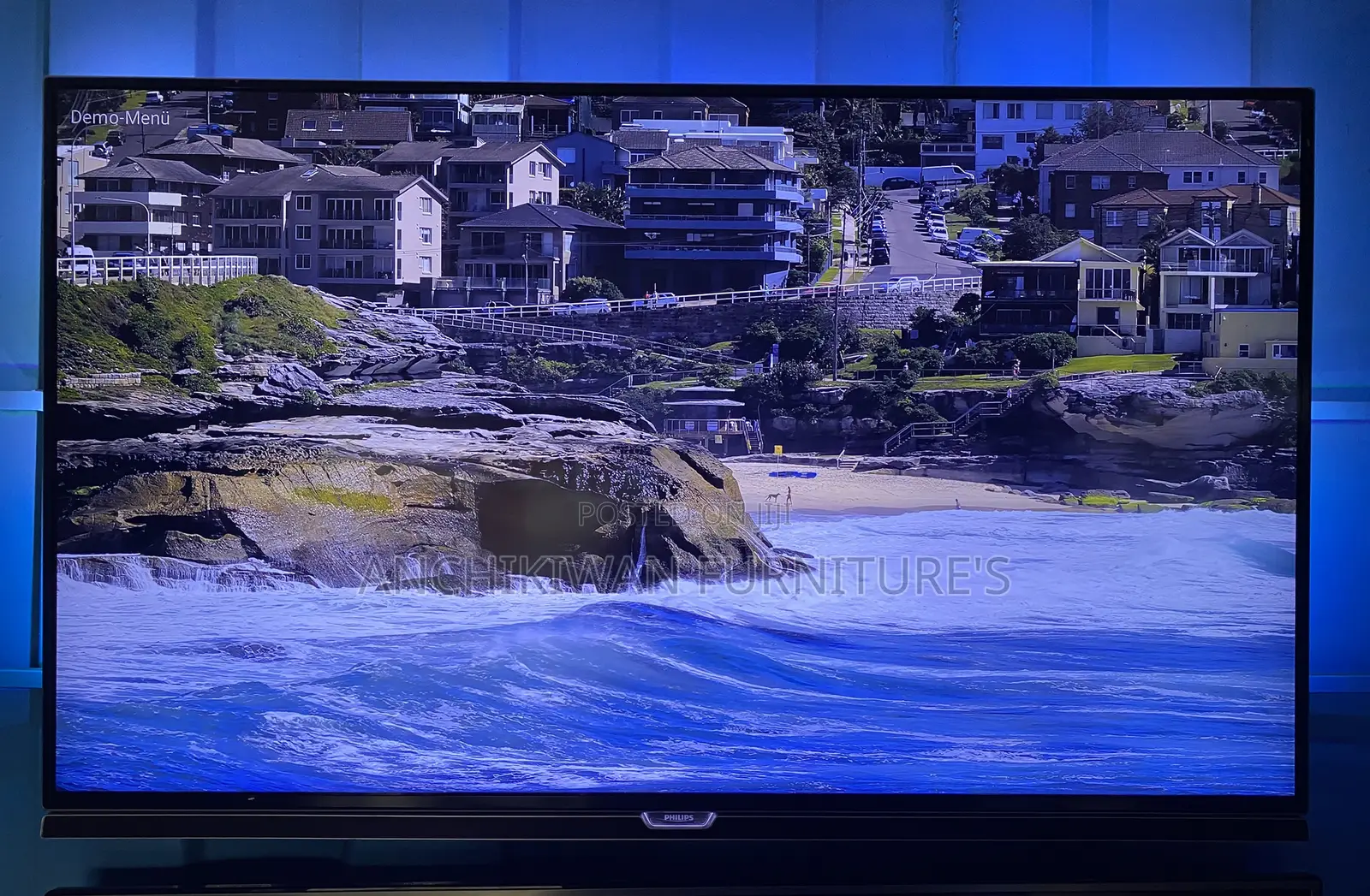 55 Inches Philips Android Tv With 3 Sided Ambient Lighting