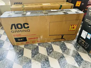 Aoc 34”, Wqhd, 165hz, 1ms, Curved Gaming Monitor