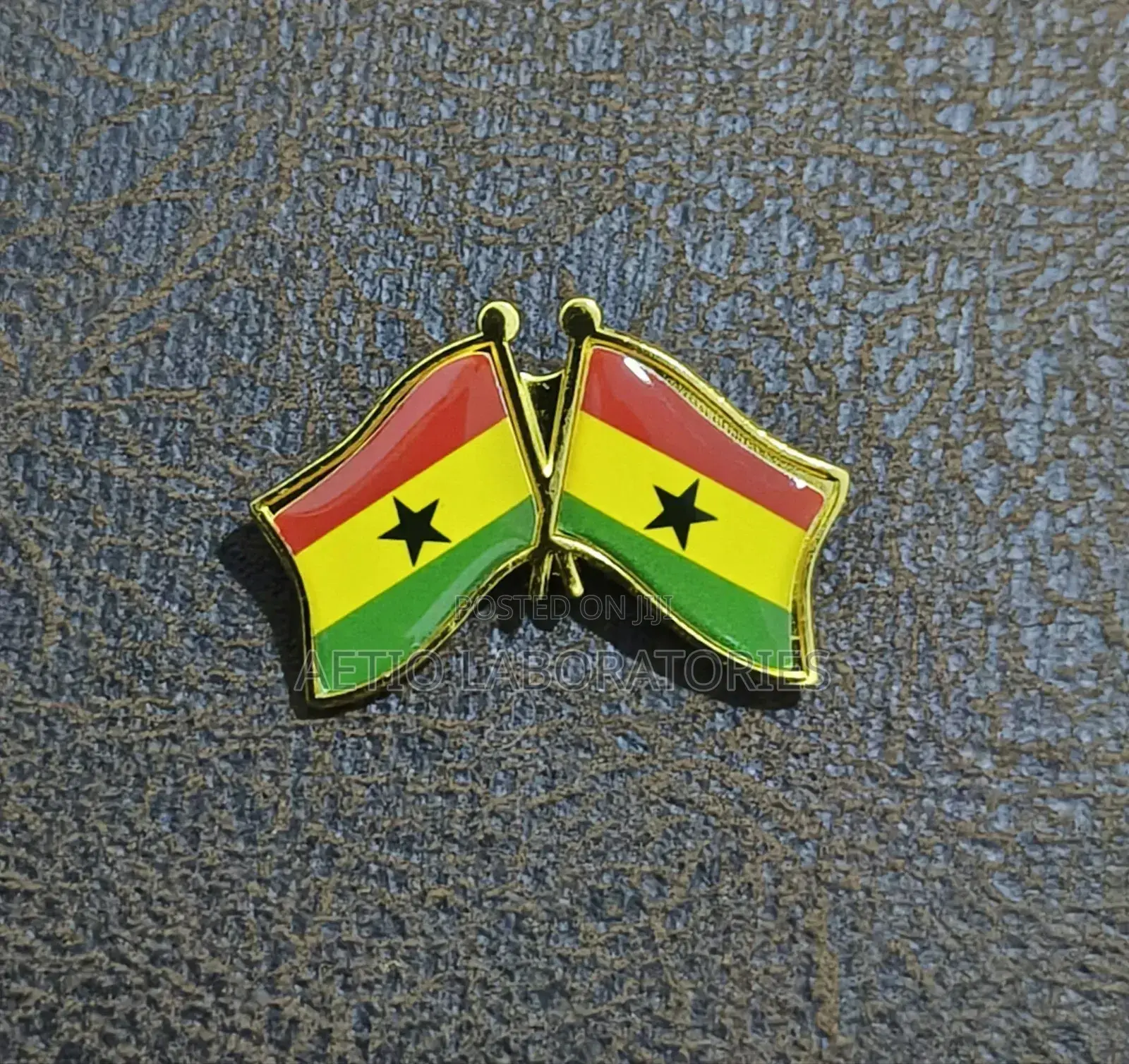 Lapel Pin and Brooches - Coat of Arms, Ghana Flag, Npp, NDC