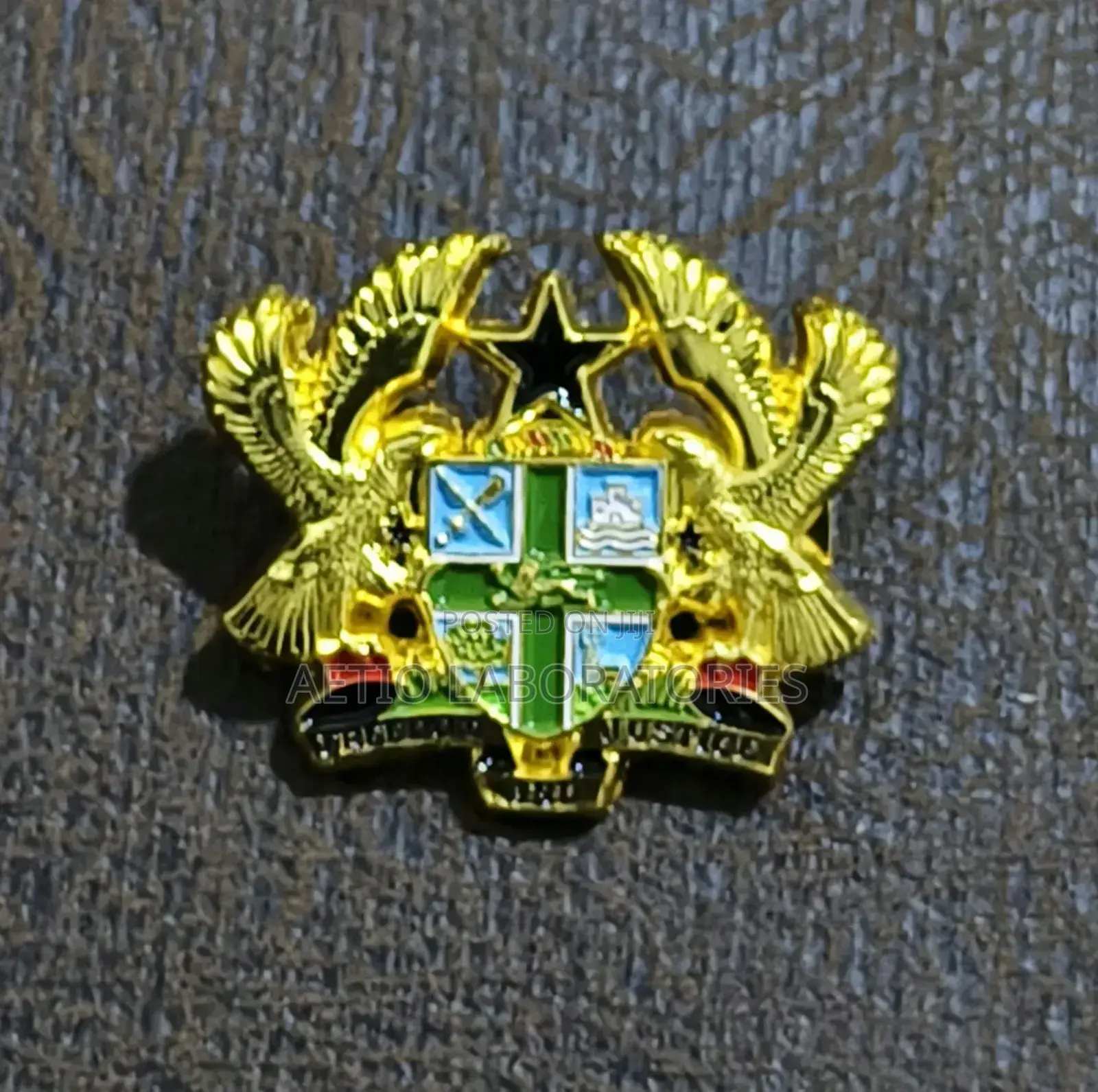 Lapel Pin and Brooches - Coat of Arms, Ghana Flag, Npp, NDC