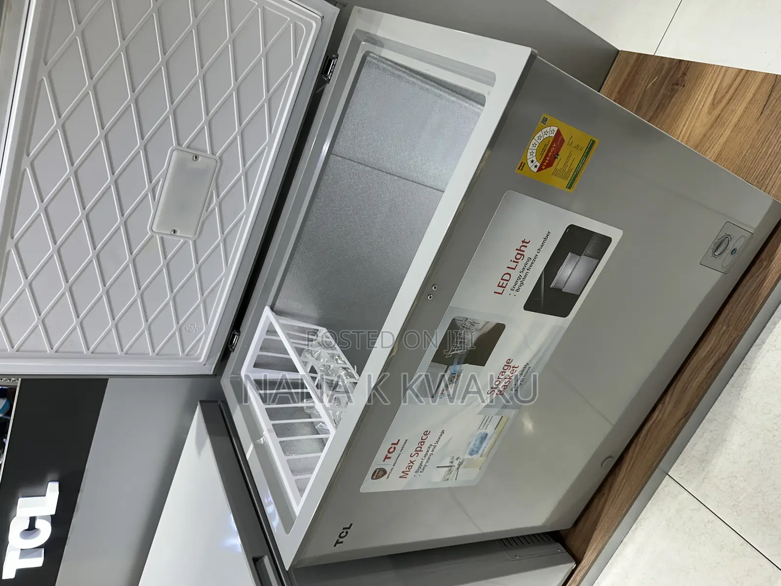 New- TCL 200litres Chest Freezer