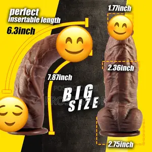 Big Realistic Dildo With Strong Suction Cup