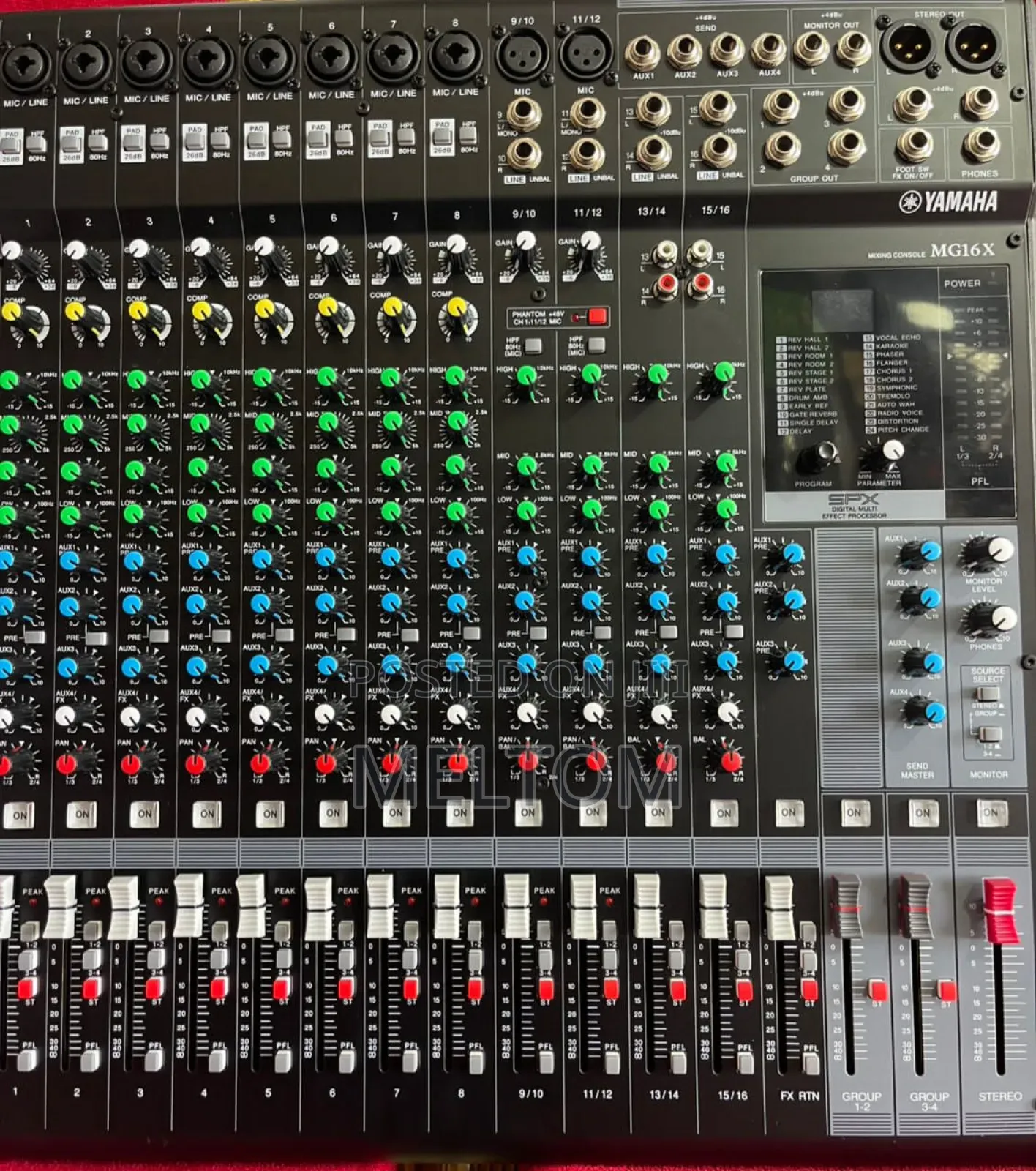 Yamaha Mg16x 16channels Professional Mixer