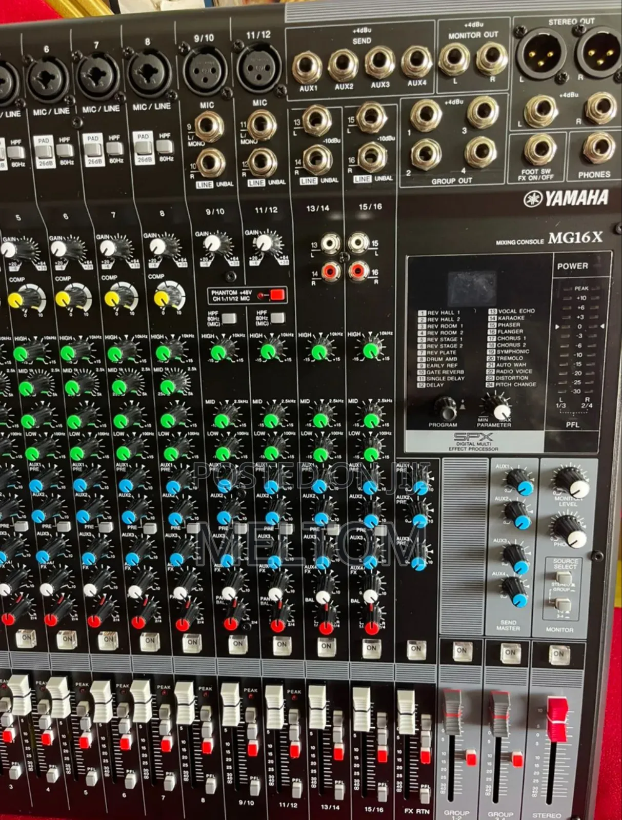 Yamaha Mg16x 16channels Professional Mixer