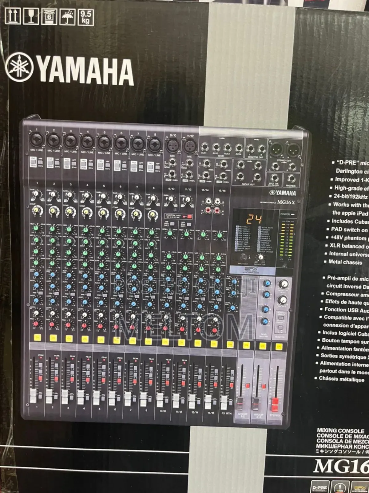 Yamaha Mg16x 16channels Professional Mixer