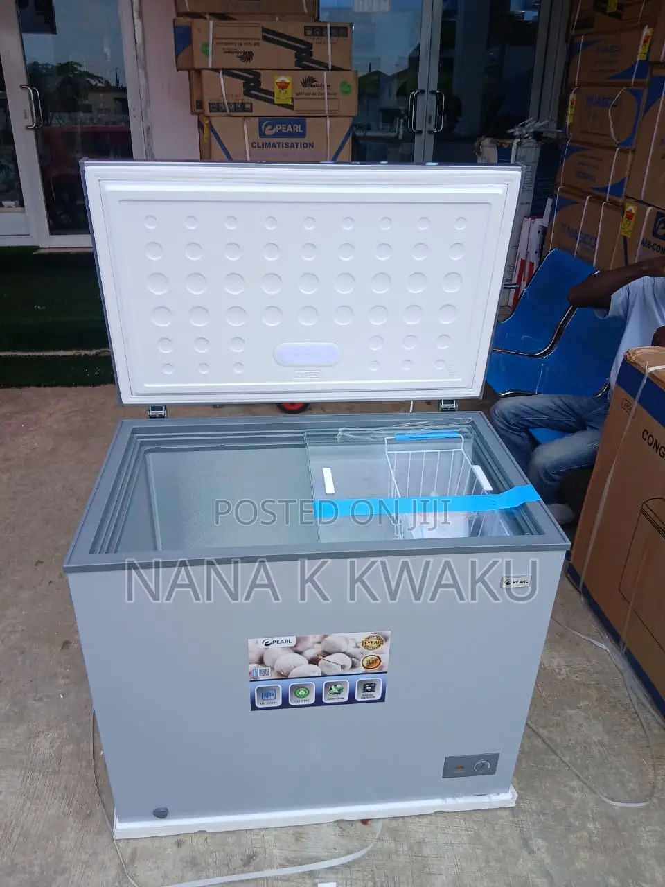 Pearl 250litrs Chest Freezer New in Box