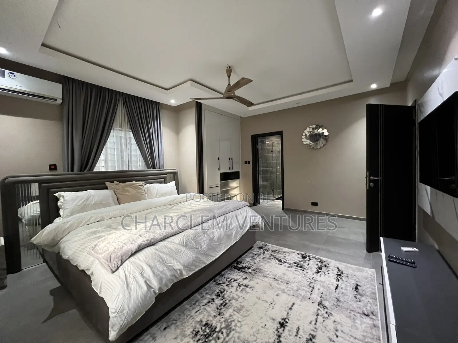 Furnished 4bdrm House in Charclem Ventures, Ashaley Botwe for rent