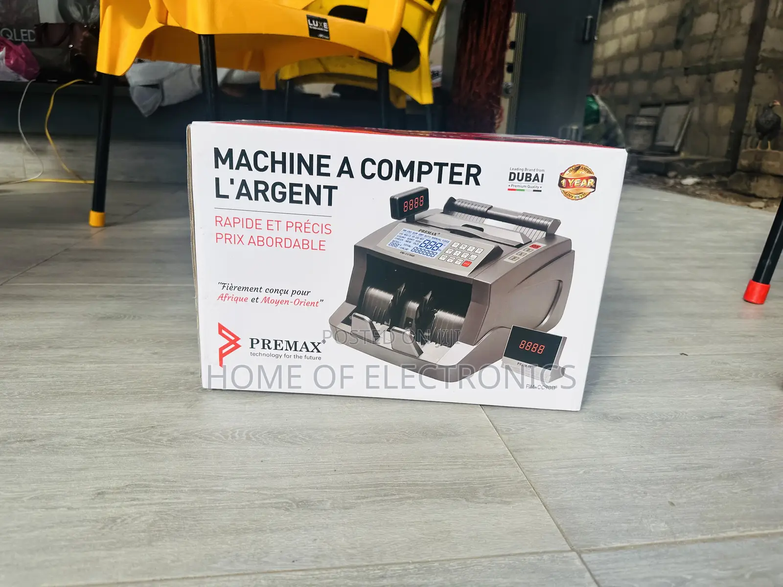 Seamless Counting Pm-Cc90d Premax Cash Counting Machine